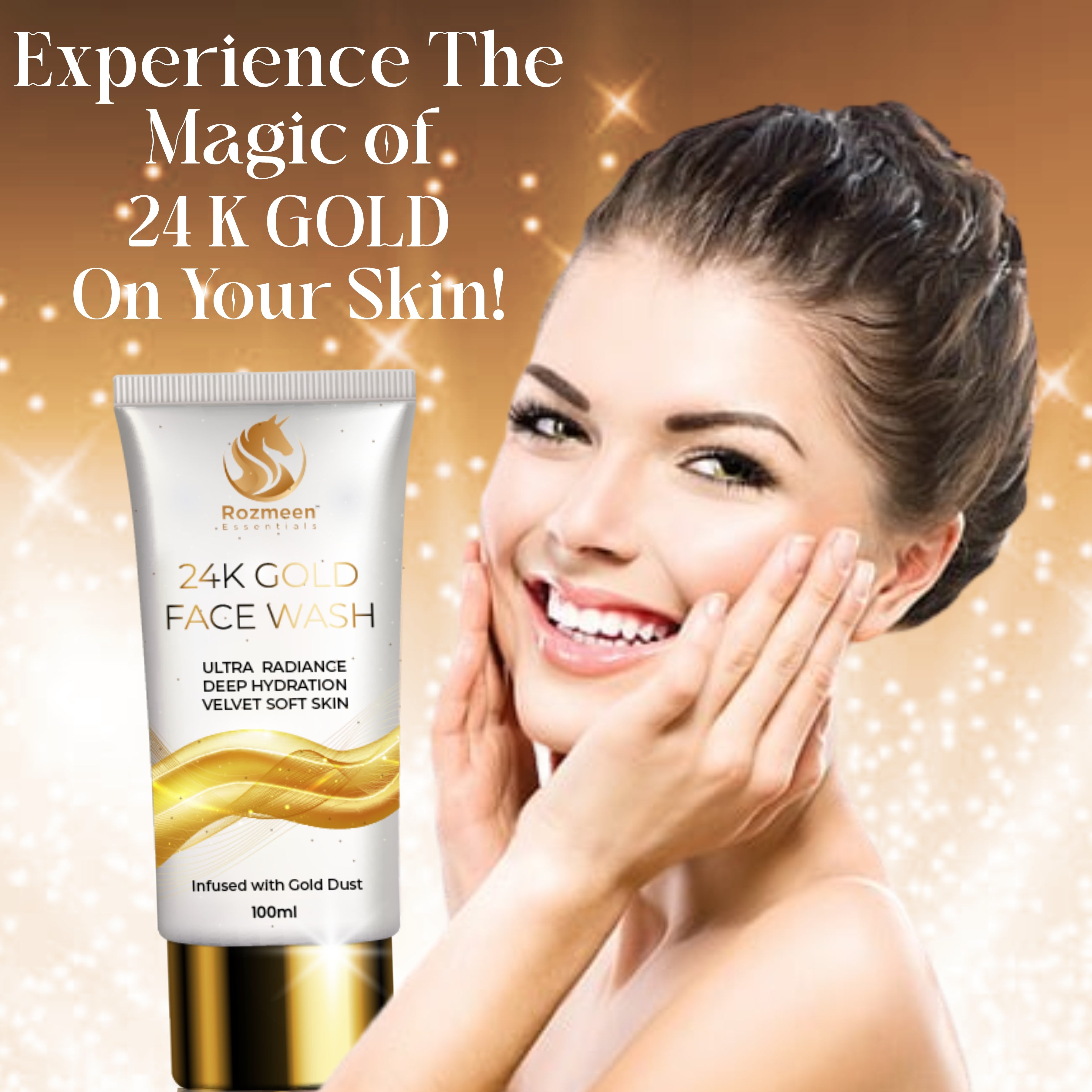 24K GOLD FACE WASH