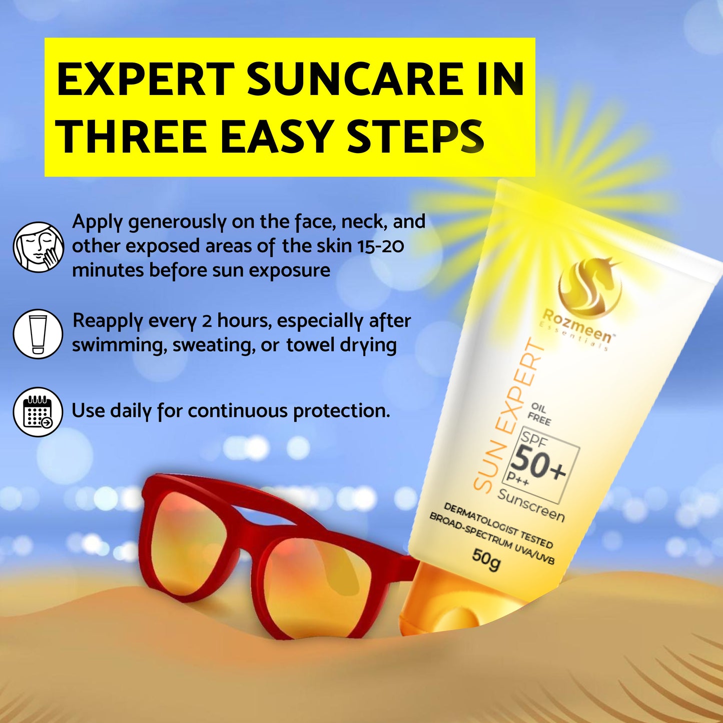 Sun Expert (Sunscreen -SPF 50)